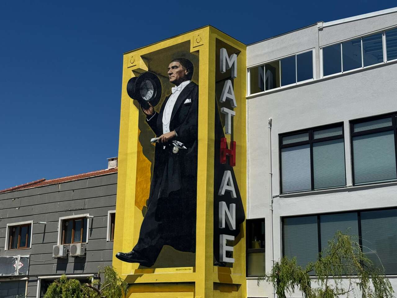 Muğla’da Dev Atatürk Muralı Büyük İlgi Görüyor: 3 Boyutlu Eser Hayran Bıraktı 1